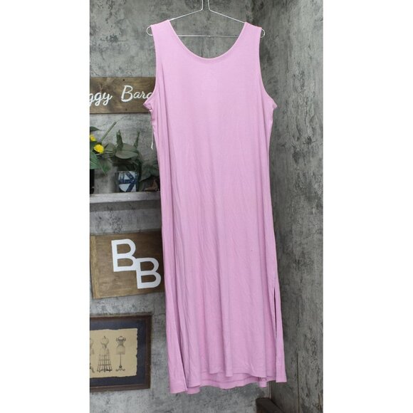 NWT State of Day Ribbed Tank Nightgown 100180157MS Mauve Orchid Purple 2XL - Picture 3 of 5